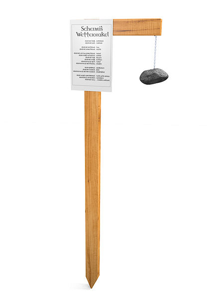 Holzst&auml;nder f&uuml;r Wetterstein mit Kette Preisvergleich