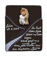 Keramikschild "Swing" f&uuml;r Ehrungen und besondere Anl&auml;sse - Gr&ouml;&szlig;e: 14x18 cm 