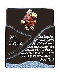 Keramikschild "Swing" f&uuml;r Ehrungen und besondere Anl&auml;sse - Gr&ouml;&szlig;e: 18x22 cm 