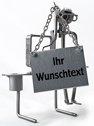 Metallmann Stiftehalter f&uuml;r den Schreibtisch - Wired Line  