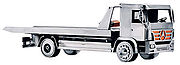 Metallfahrzeug LKW Abschleppwagen 