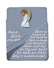 Keramikschild "Swing" f&uuml;r Ehrungen und besondere Anl&auml;sse - Gr&ouml;&szlig;e: 14x18 cm 