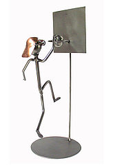 Metallmann Basketball - Wired Line  