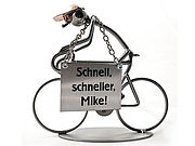 Metallmann Rennradfahrer