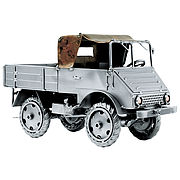 Modellfahrzeug aus Metall - Unimog 