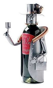 Weinflaschenhalter mit Motiv - Grande Dame - 