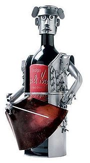 Weinflaschenhalter mit Motiv - Torero - 