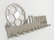Garderobe Edelstahl Fu&szlig;ballverein