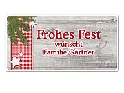 Dekoschild Frohes Fest