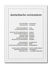 Schild f&uuml;r Wetterstein im DIN A4-Format mit Ihrem Wunschtext 
