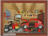 Handgefertigte 3D - Wandbilder aus Holz