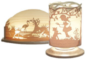 Verschiedene Holz-Accessoires