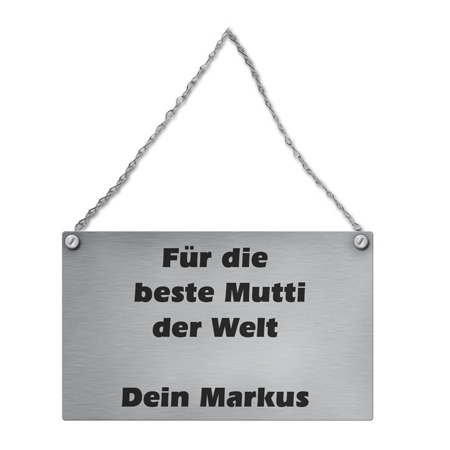 Schraubenm�nnchen mit lieben Gru�
