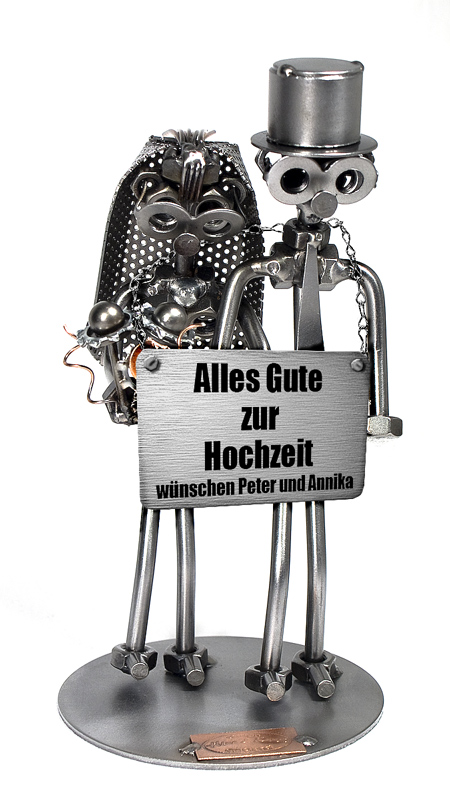 Schraubenm�nnchen mit Text