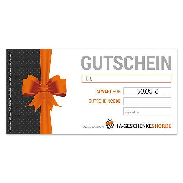 Geschenkgutschein über 50 Euro