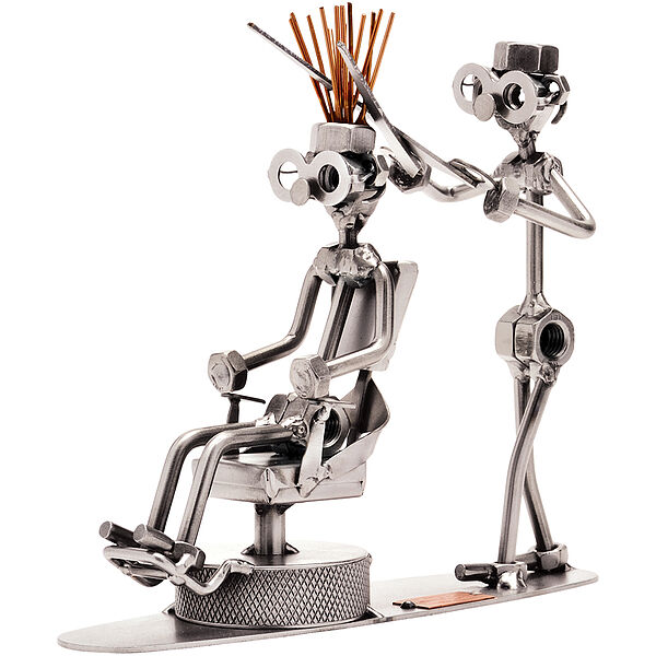 Schraubenmännchen Friseur