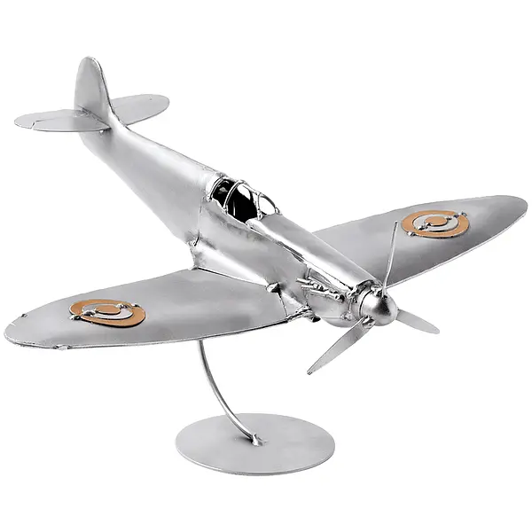 Spitfire Modellflugzeug aus Metall – Spannweite 35cm