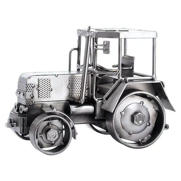 Deko Objekt günstig Kaufen-Modelltraktor - Traktor aus Metall. Modelltraktor - Traktor aus Metall <![CDATA[Originelles Geschenk für Landwirte Die Landmaschine ist ein tolles Metallobjekt zum Verschenken. Als Dekoration oder Sammlerobjekt ist der alte Traktor sehr beliebt. Er gehö