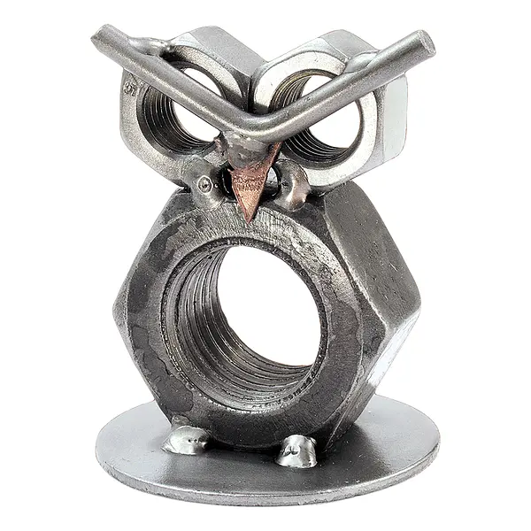 Hinz und Kunst Metall Tier – große Eule