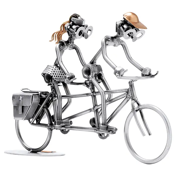 Schraubenpaar Radfahrer – Tandem