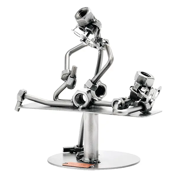 Schraubenmännchen Physiotherapeut