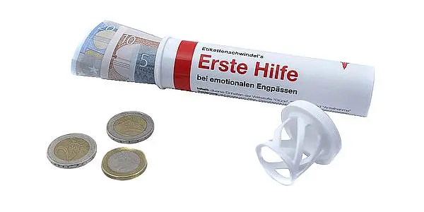 Kleinigkeiten im Geschenkeröhrchen originell verpacken – Erste Hilfe