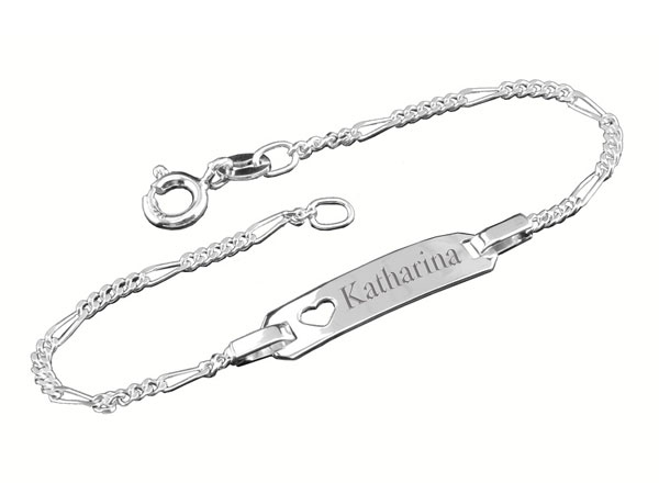 4you Design Armband Herz mit Gravur