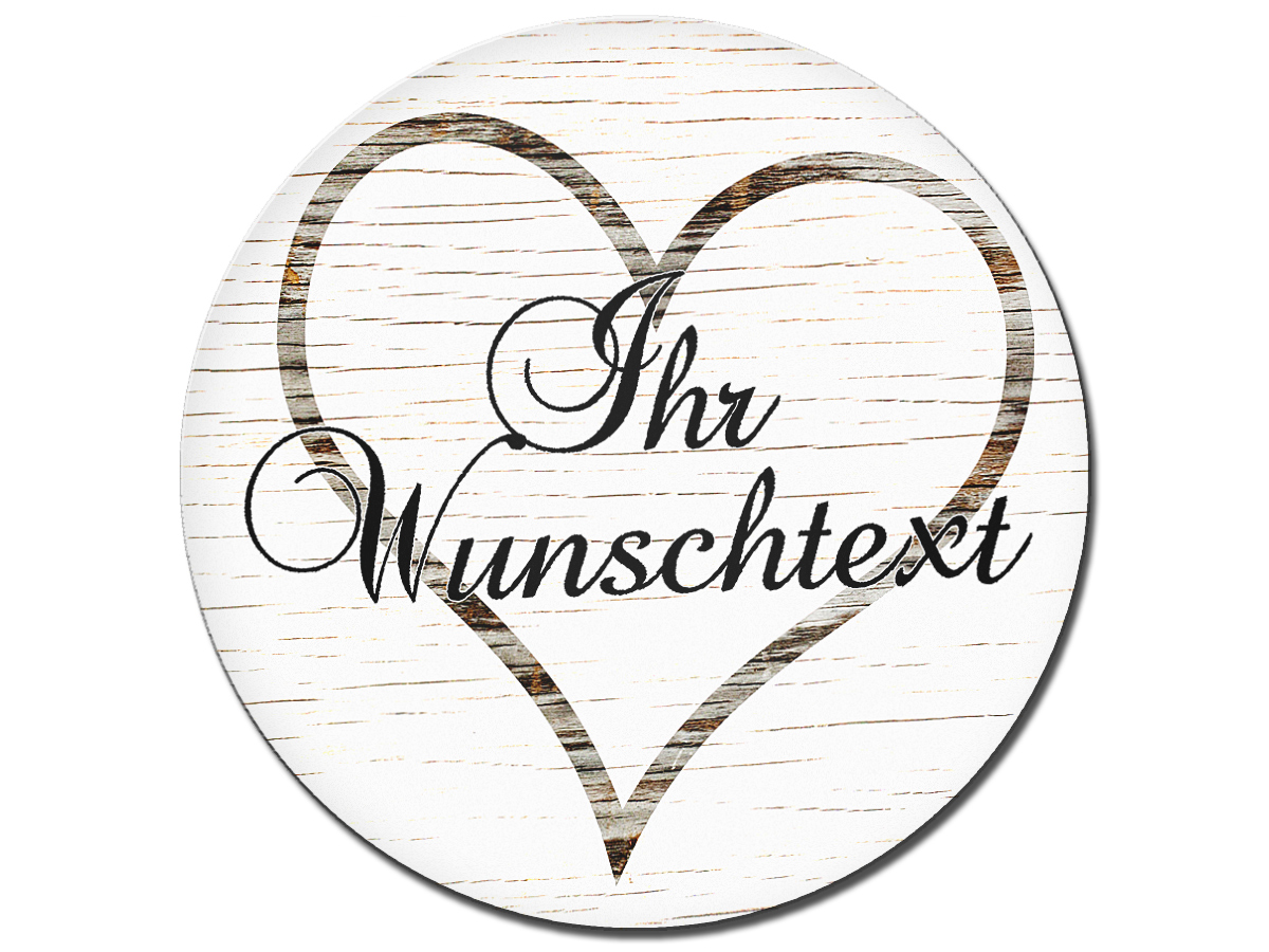 Hochzeitsgeschenk Vintage Schild mit Wunschtext