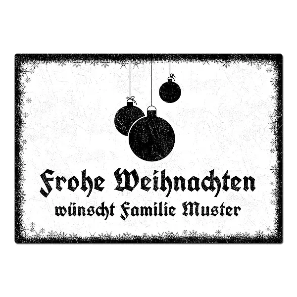 Weihnachtsgeschenk günstig Kaufen-Weihnachtsgeschenk Blechschild Schneegestöber - Farbe weiß - Format A4 (29,7 x 21 cm). Weihnachtsgeschenk Blechschild Schneegestöber - Farbe weiß - Format A4 (29,7 x 21 cm) <![CDATA[Schild für die Winterdeko: Blechschild Schneegestöb