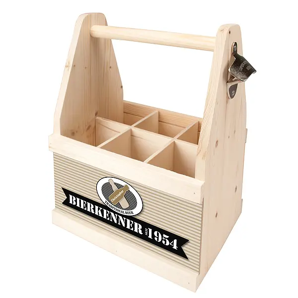 Bild   günstig Kaufen-Beer Caddy mit Name - für BIERKENNER. Beer Caddy mit Name - für BIERKENNER <![CDATA[Beer Caddy - für BIERKENNER An der Vorderseite ist ein farbiges Motiv aufgedruckt. Darüber wird der von Ihnen gewünschte Name stehen. (im Bild steht dort der 