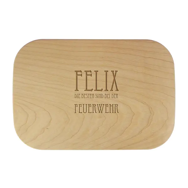 Feuerwehrgeschenk für Mann oder Frau mit Name 28×19 cm