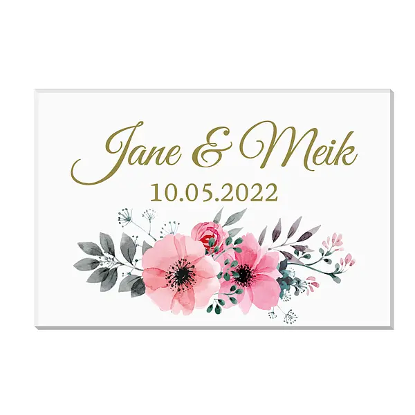 pink mit günstig Kaufen-Geschenk zur Hochzeit - Acryplatte mit Namen und Datum Design Pink Flowers. Geschenk zur Hochzeit - Acryplatte mit Namen und Datum Design Pink Flowers <![CDATA[Acrylplatte zur Hochzeit Namen und Datum - Design Pink Flowers Die Acrylplatte wird mit den gew