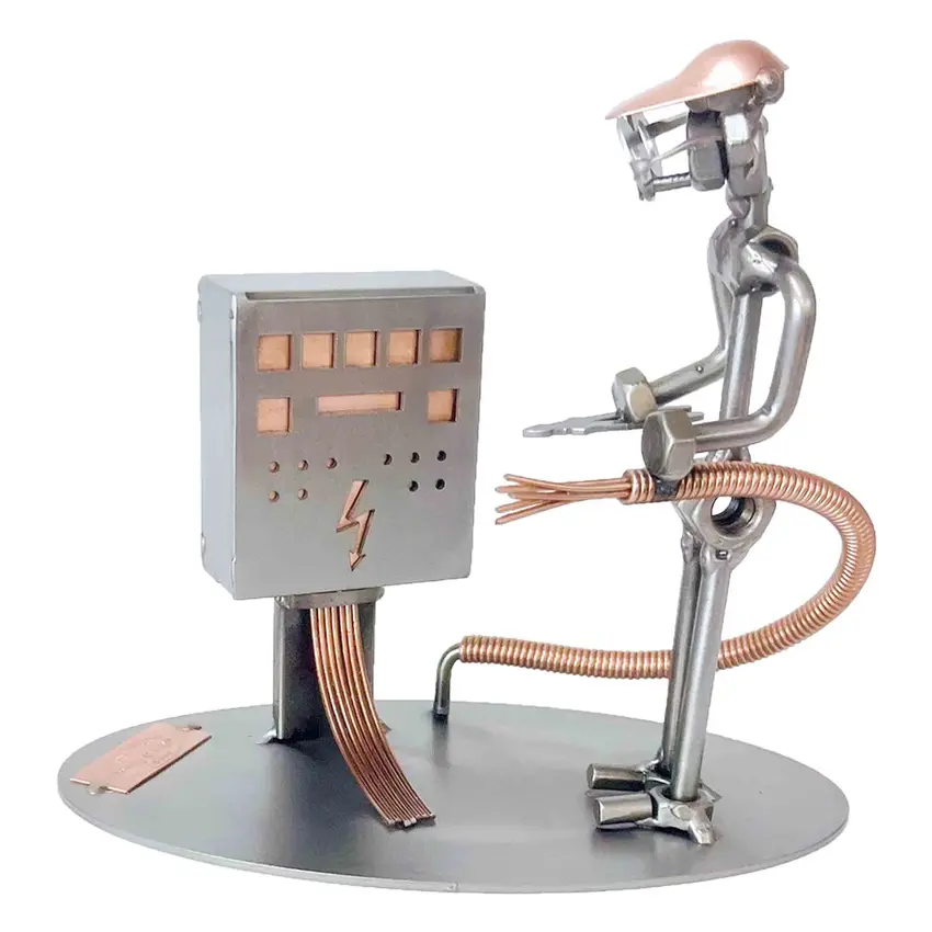 Schraubenmännchen Elektro-Techniker