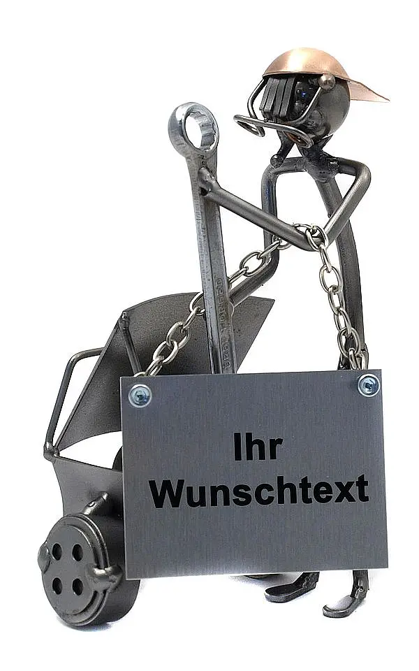 Metallmann Automechaniker - Wired Line - Geschenke online kaufen -  individuelle und personalisierte Geschenkideen mit Text oder Foto