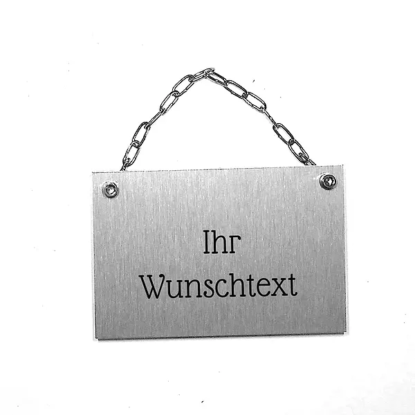 Schraubenmännchen mit Wunschtext