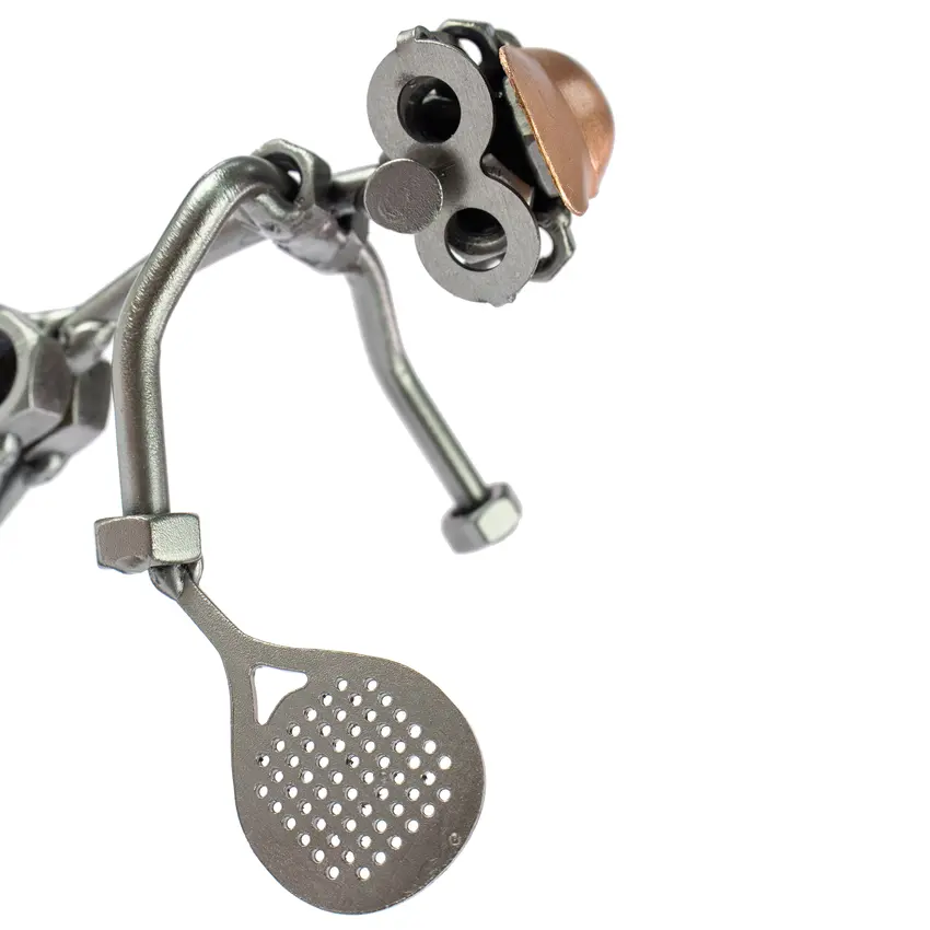 Schraubenmännchen Padel-Tennis-Spieler 