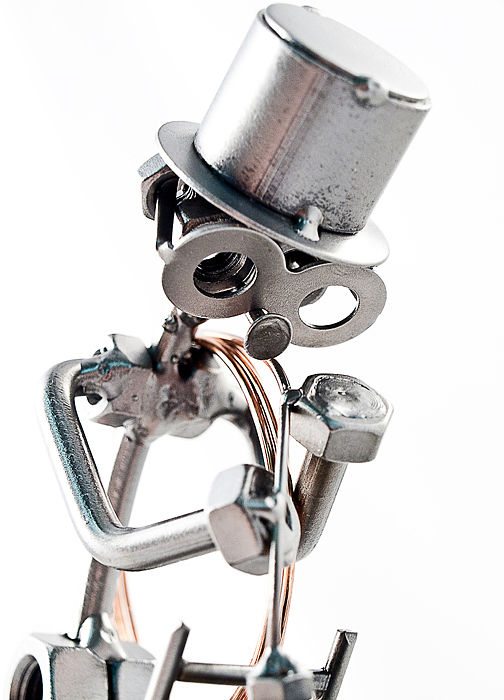 Schraubenmännchen Kaminkehrer