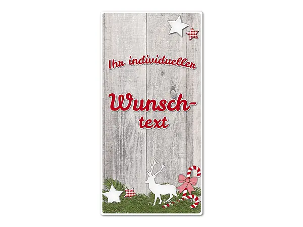 Dekoschild mit Ihrem Wunschtext