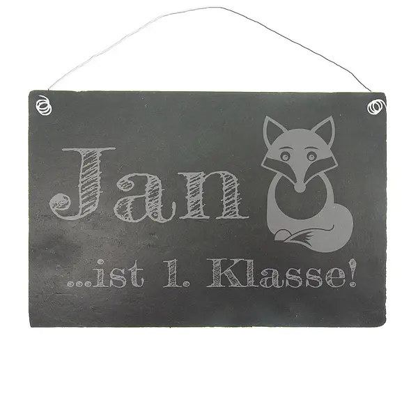 Dekoschild 1. Klasse