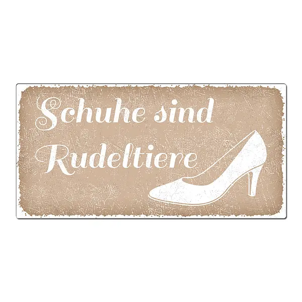 Vintage Schild