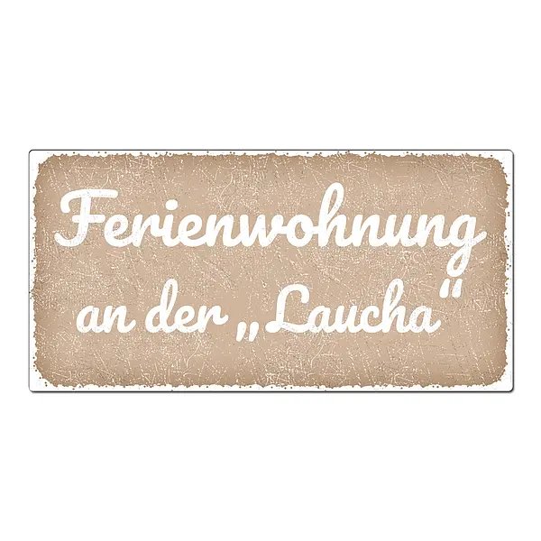 Schild Ferienwohnung