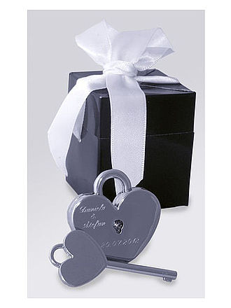 Liebesschloss als Geschenk Liebesschloss als Geschenk