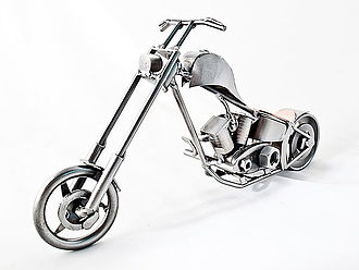 Schraubenmännchen Motorrad Modell Chopper