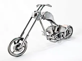 Metallmotorrad Custom Chopper Bike - Geschenke online kaufen - individuelle  und personalisierte Geschenkideen mit Text oder Foto