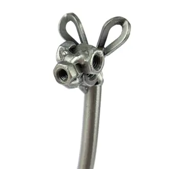Original Hinz und Kunst Metalltier - Känguru 