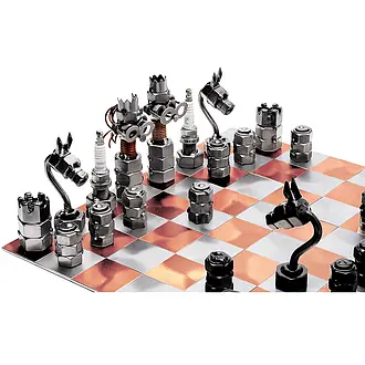 Schraubenmännchen Schachspiel