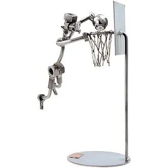 Metallmann Basketballspieler