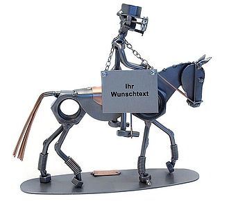 Schraubenmännchen Dressurreiter Schraubenmännchen Dressurreiter