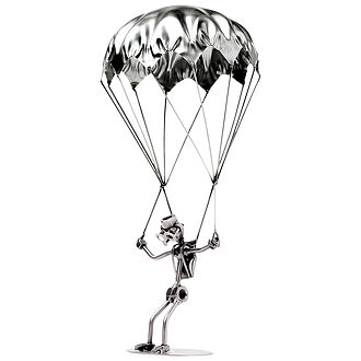 Schraubenmännchen Fallschirmspringer Schraubenmännchen Fallschirmspringer