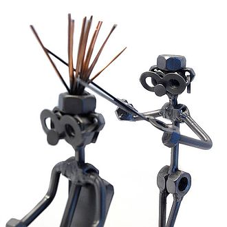 Schraubenfigur Friseur Schraubenfigur Friseur